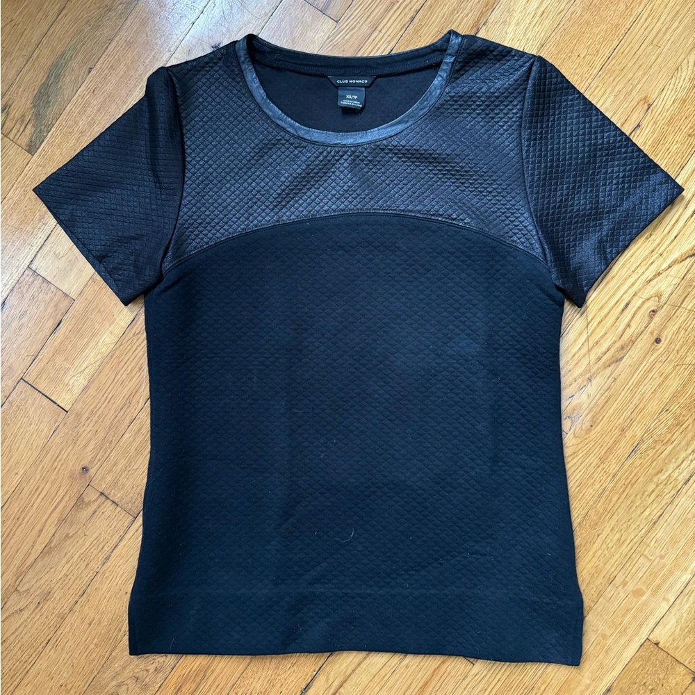 Quilted Black Shirt (XS)